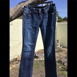 Miss Me  jeans Signature Boot,size 29